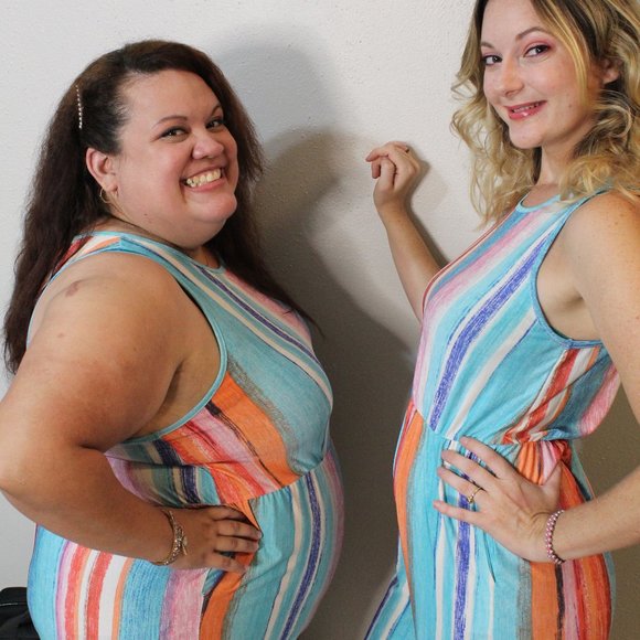 COPY - Multi Color Women's Jumpsuit - Bold & Vi… - Picture 7 of 15